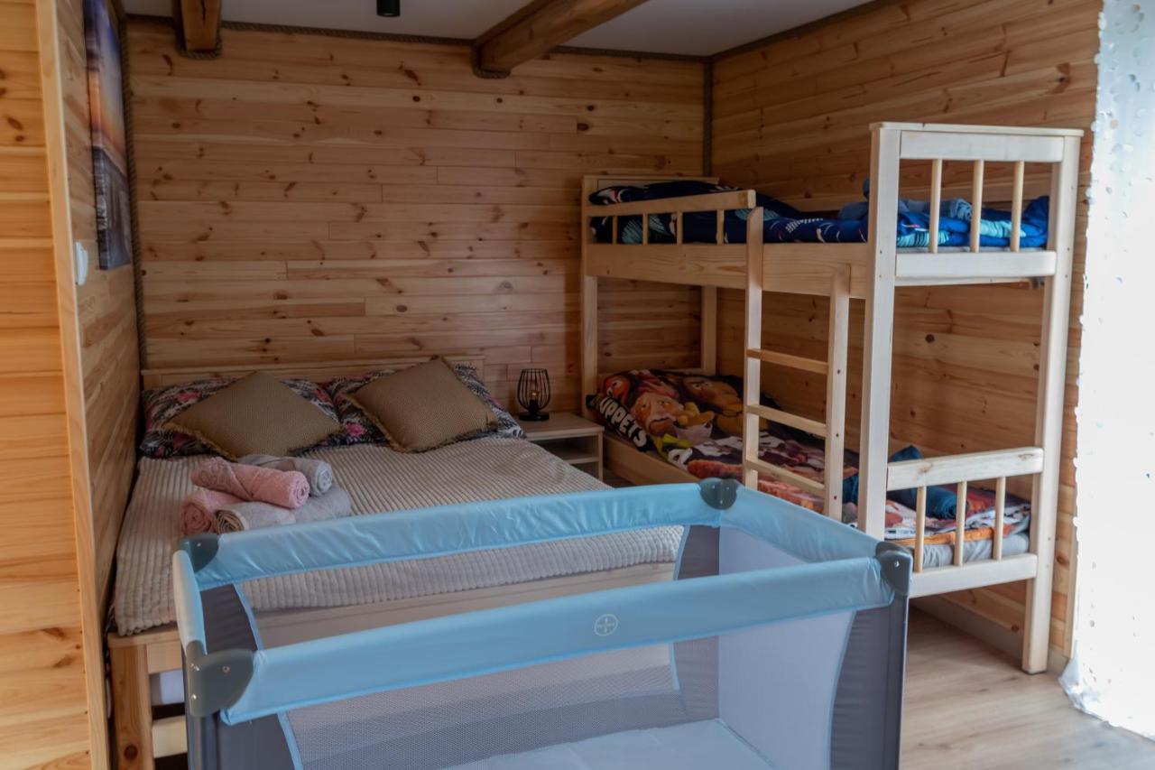 Sielska Przystan Villa Sucha Rzeczka Luaran gambar
